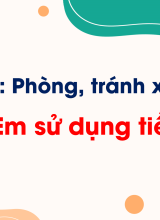 Bài 12. Em sử dụng tiền hợp lí